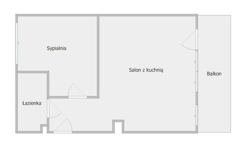 Mieszkanie 2 pokojowe na Wynajem
