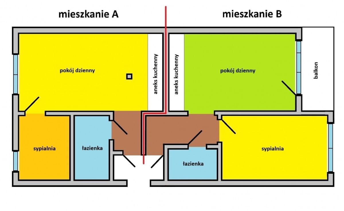 Mieszkanie 4 pokojowe na Sprzedaż