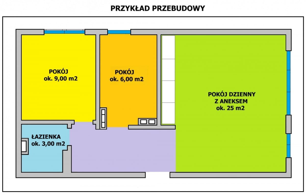 Mieszkanie 3 pokojowe na Sprzedaż