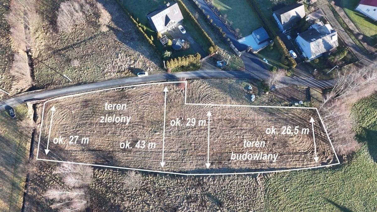 Działka  pokojowe na Sprzedaż