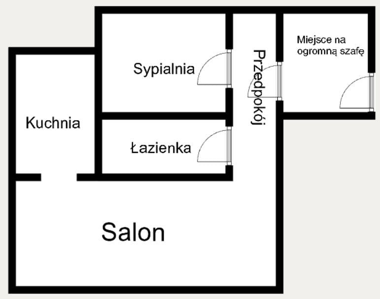 Mieszkanie 2 pokojowe na Sprzedaż