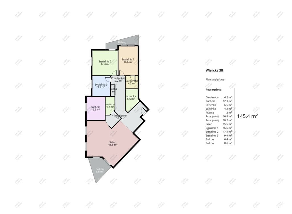 Mieszkanie 4 pokojowe na Sprzedaż