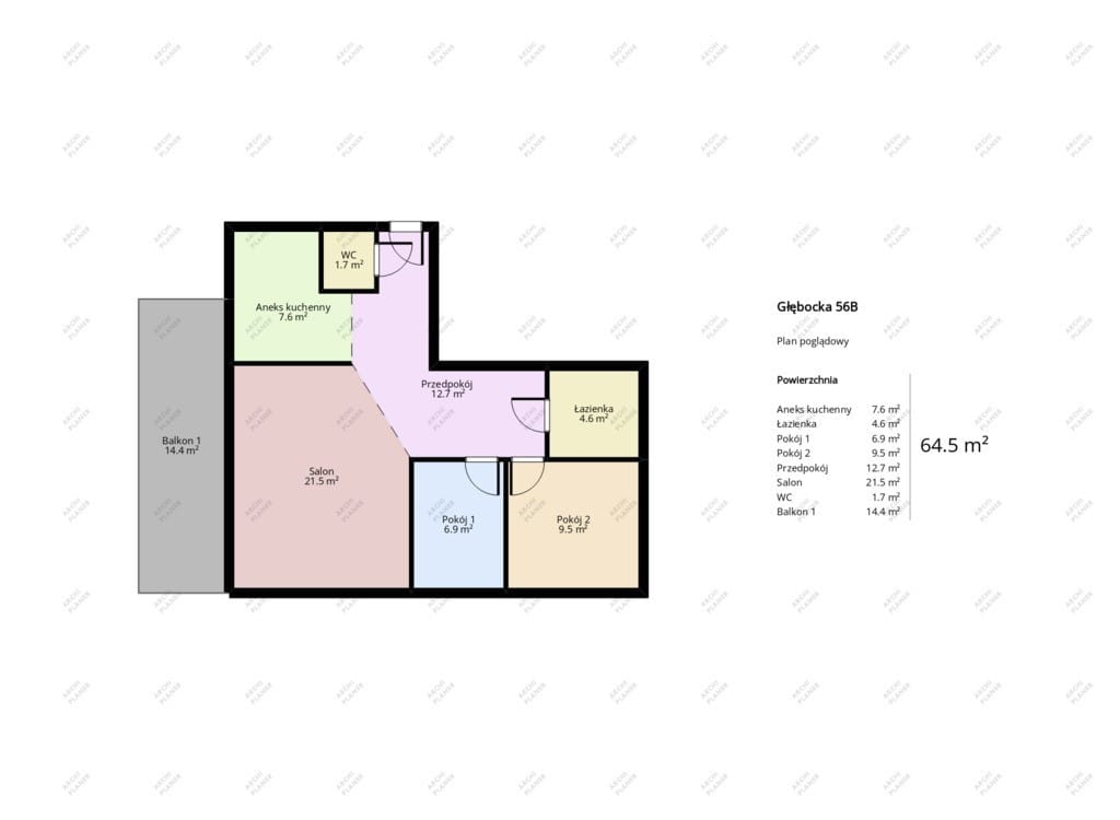 Mieszkanie 3 pokojowe na Sprzedaż