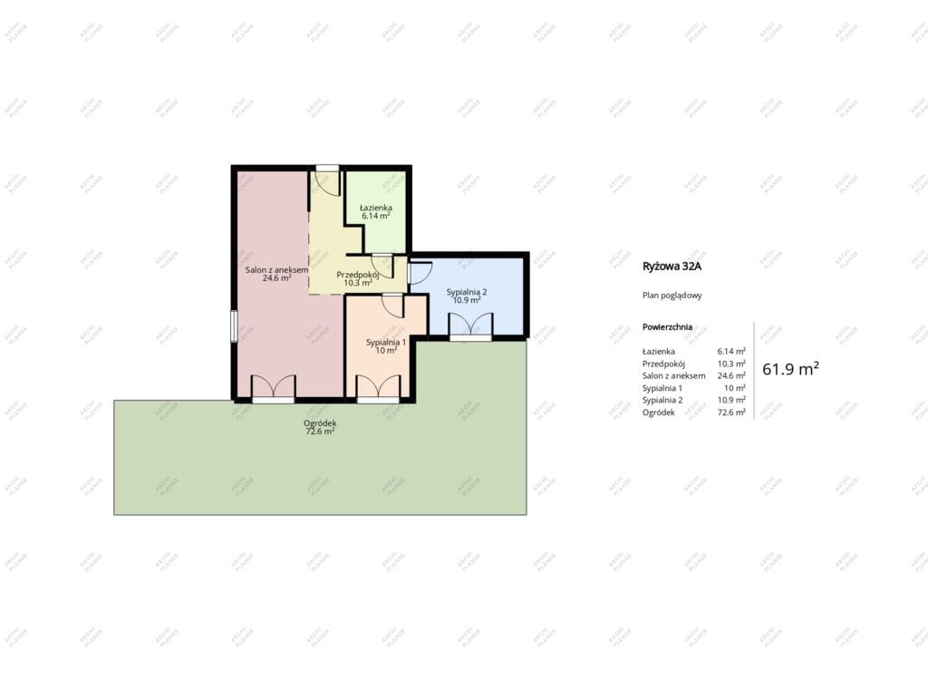 Mieszkanie 3 pokojowe na Sprzedaż