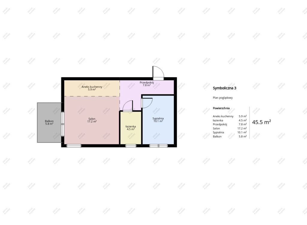 Mieszkanie 2 pokojowe na Sprzedaż