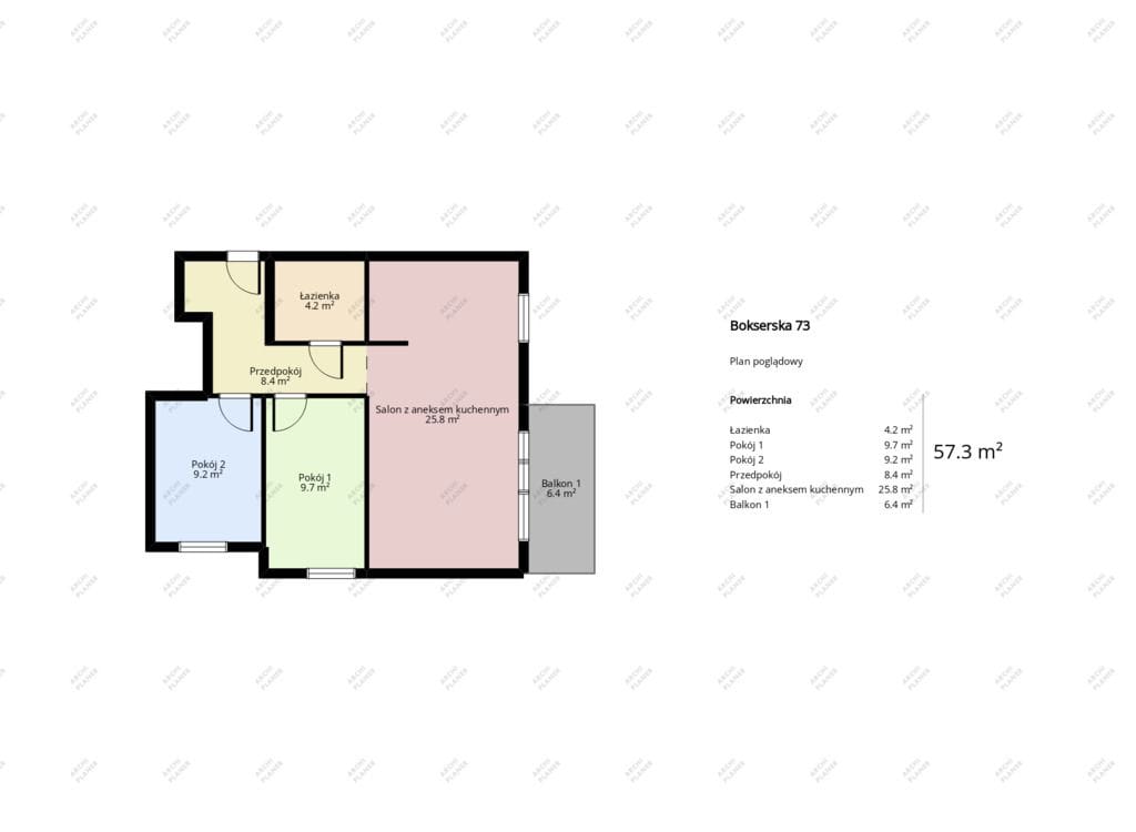 Mieszkanie 3 pokojowe na Sprzedaż