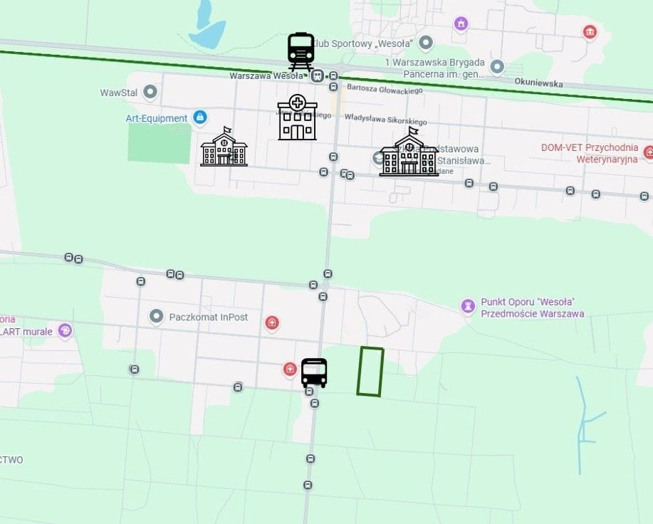 Działka  pokojowe na Sprzedaż