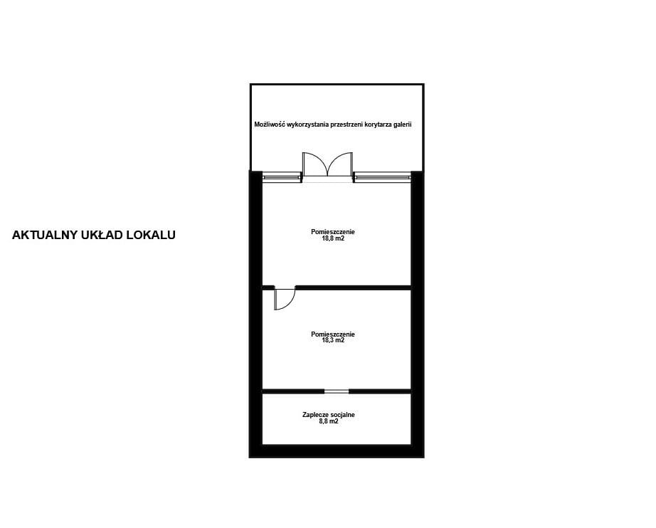 Lokal użytkowy  pokojowe na Wynajem
