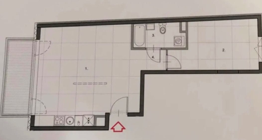 Mieszkanie 2 pokojowe na Sprzedaż