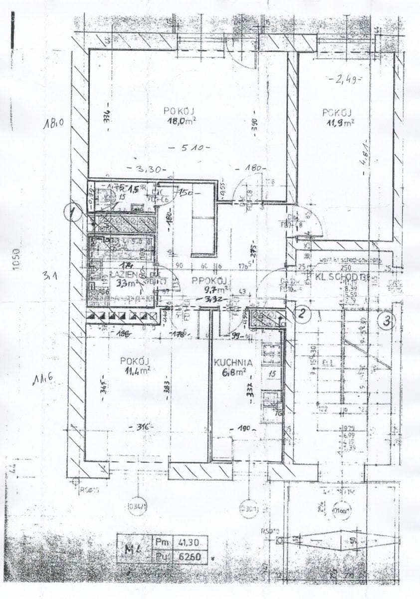 Mieszkanie 3 pokojowe na Sprzedaż