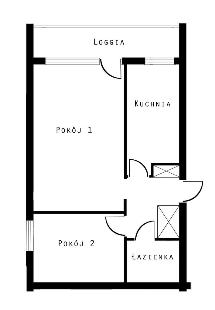 Mieszkanie 2 pokojowe na Sprzedaż