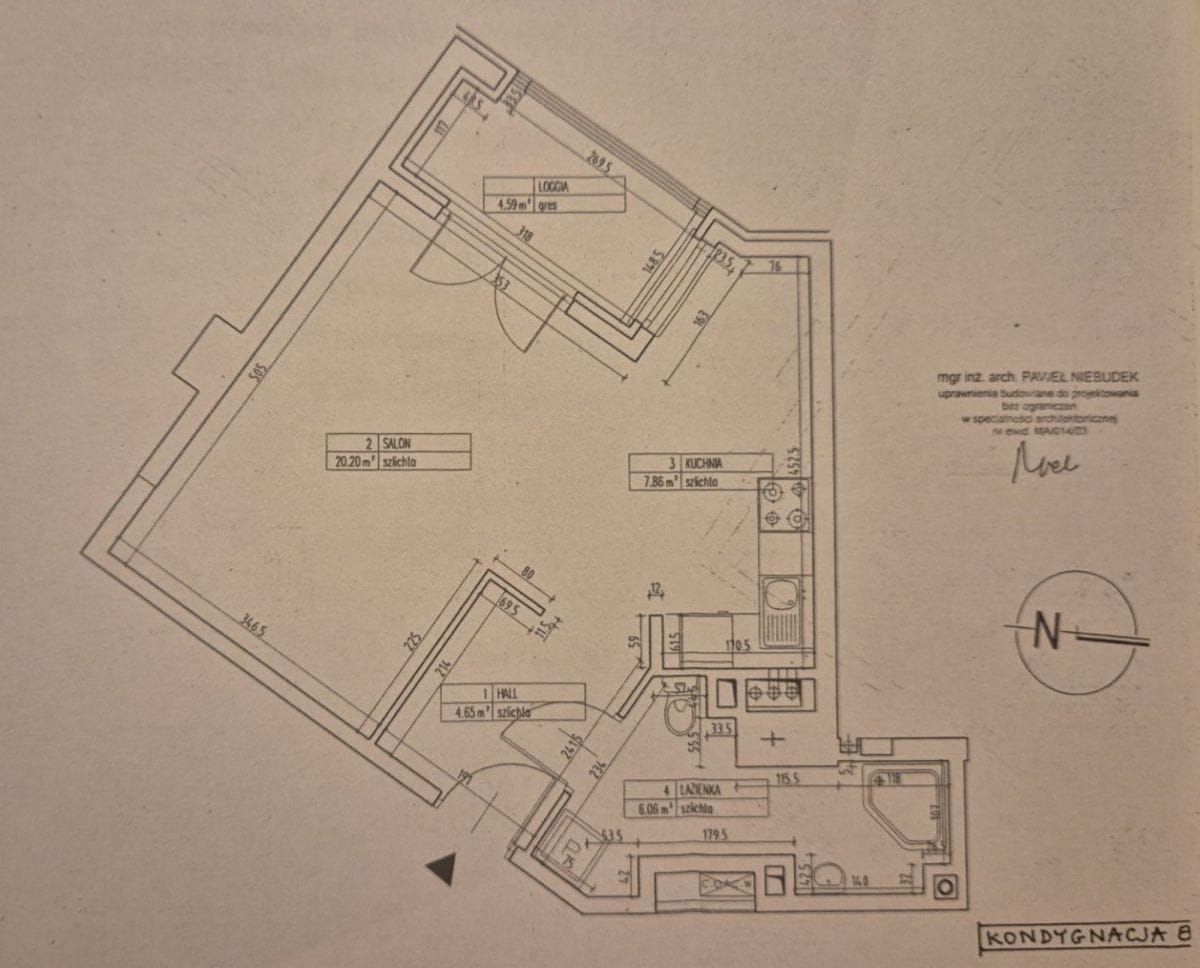 Mieszkanie 1 pokojowe na Sprzedaż