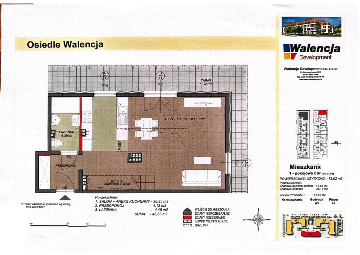 Mieszkanie 4 pokojowe na Sprzedaż