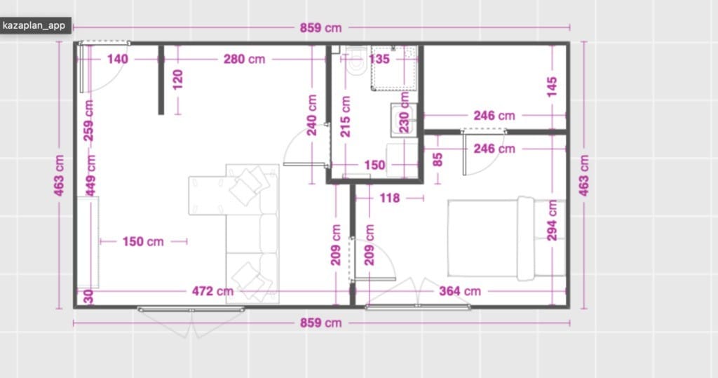 Mieszkanie 2 pokojowe na Sprzedaż