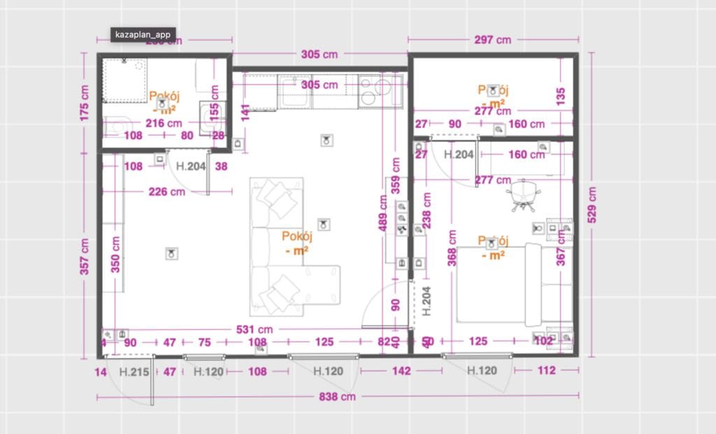 Mieszkanie 2 pokojowe na Sprzedaż