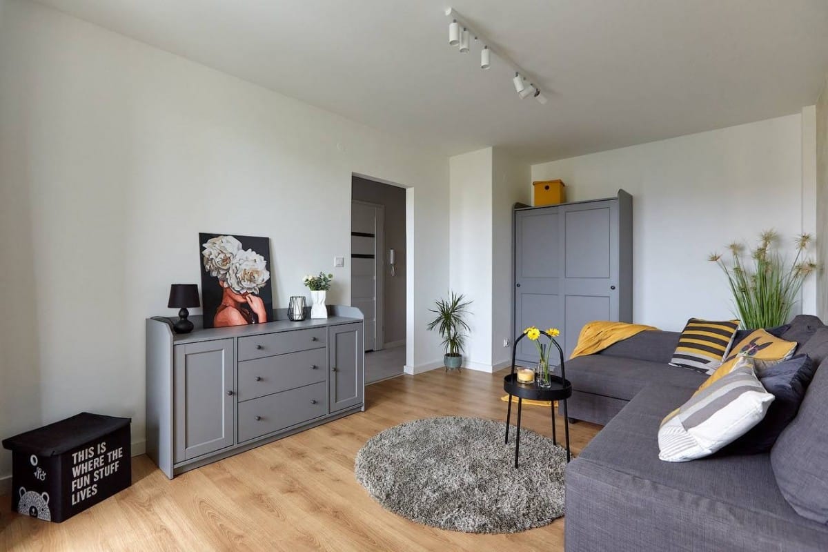 Mieszkanie 1 pokojowe na Sprzedaż