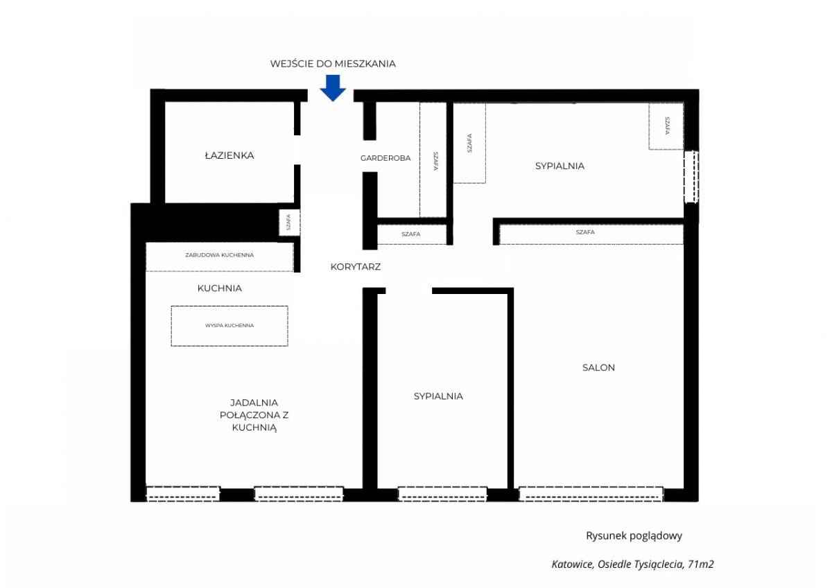Mieszkanie 4 pokojowe na Sprzedaż