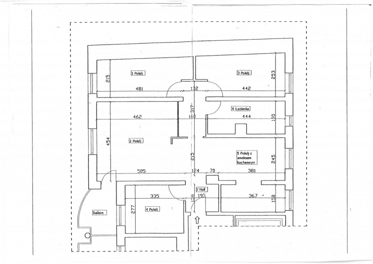 Mieszkanie 4 pokojowe na Sprzedaż