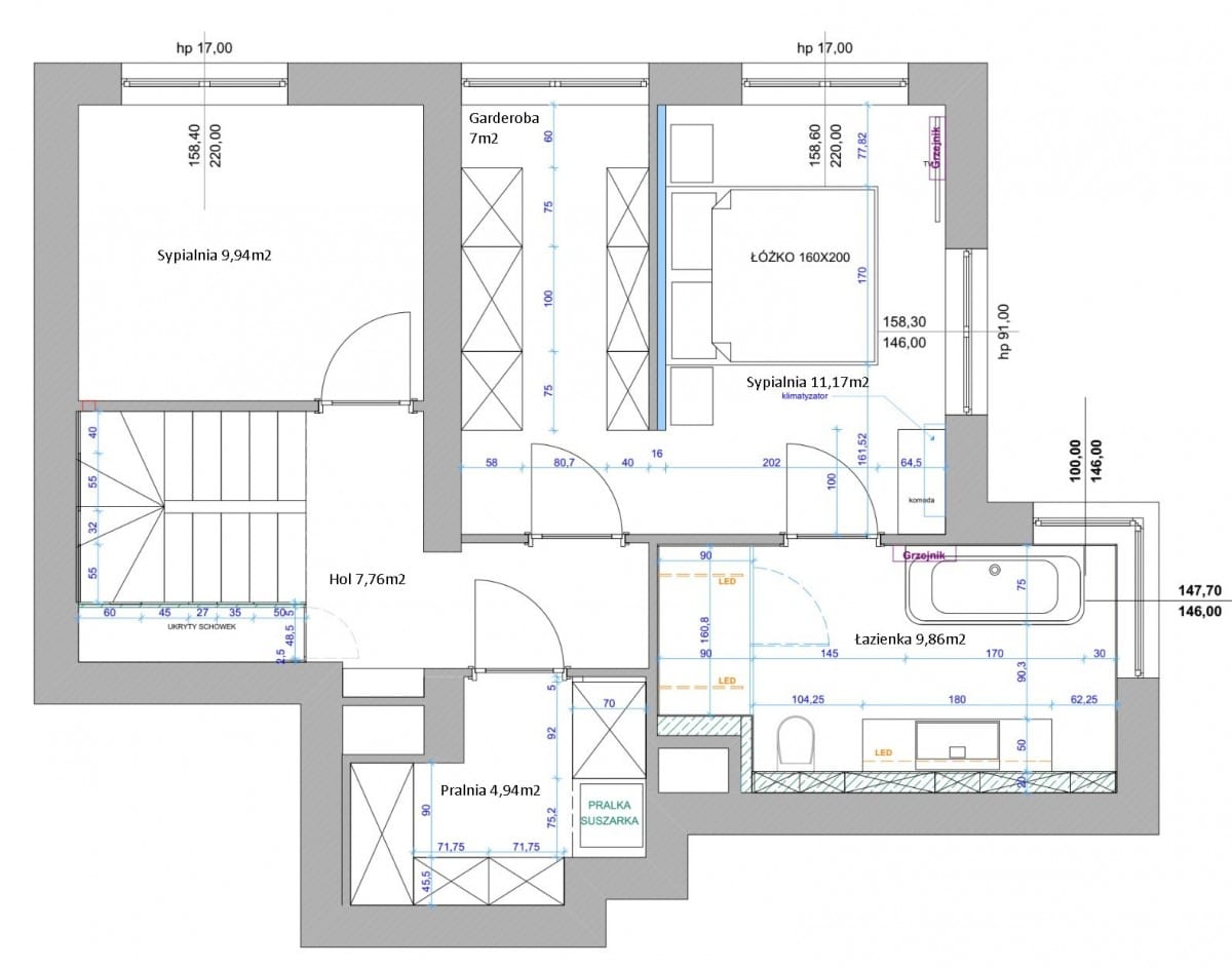 Mieszkanie 4 pokojowe na Sprzedaż