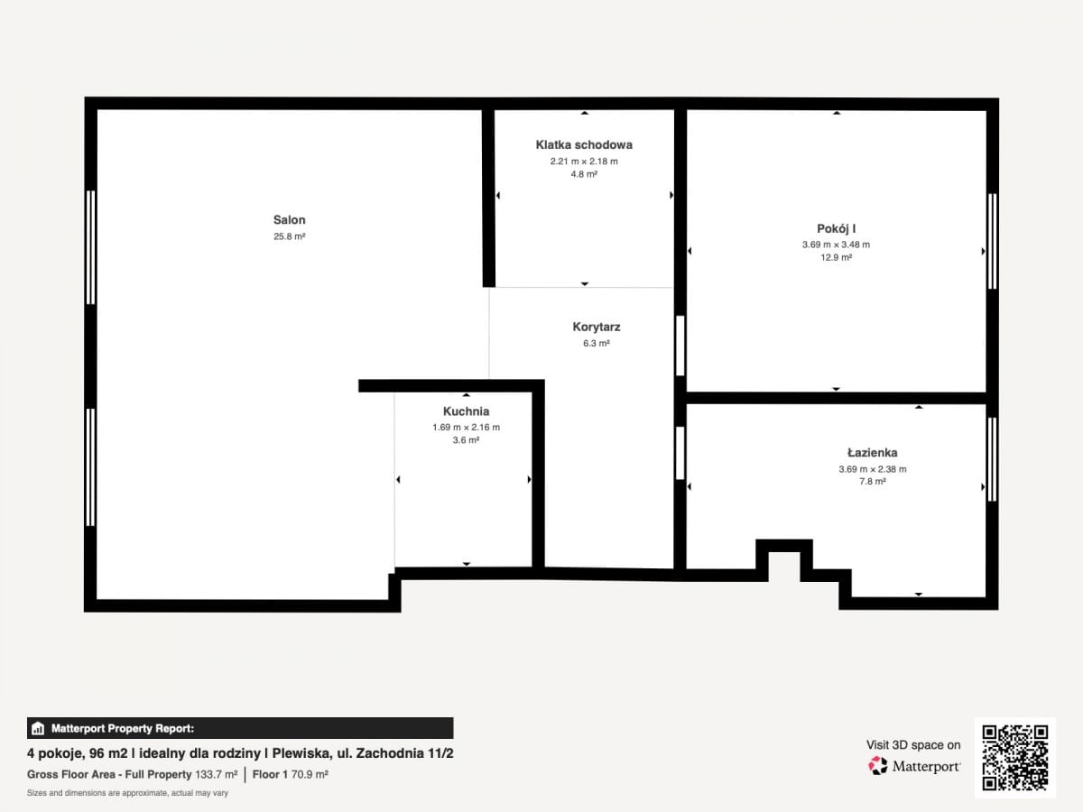 Mieszkanie 4 pokojowe na Sprzedaż