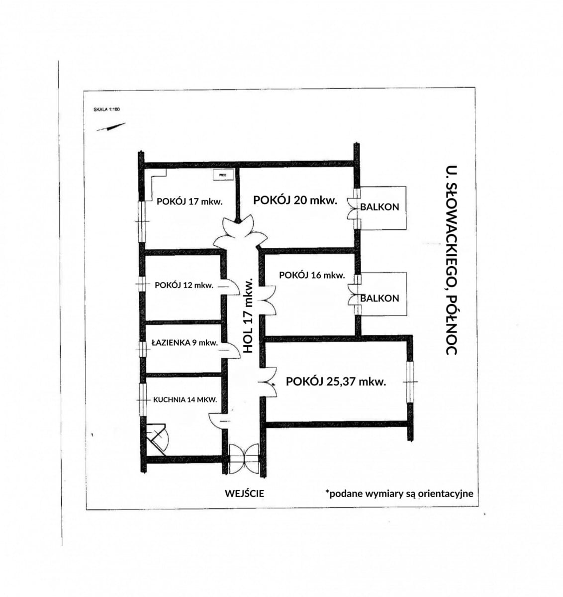 Mieszkanie 5 pokojowe na Sprzedaż
