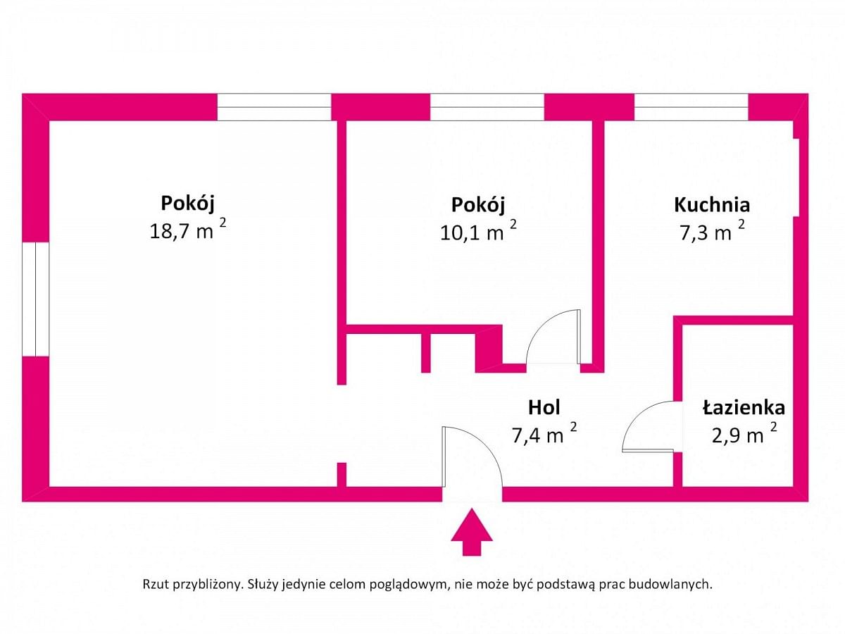 Mieszkanie 2 pokojowe na Sprzedaż