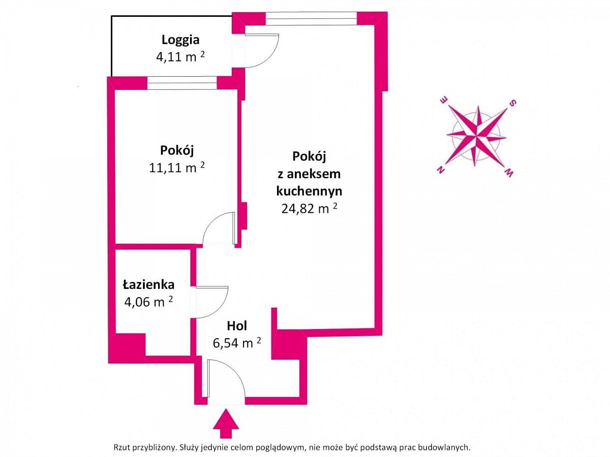 Mieszkanie 2 pokojowe na Sprzedaż