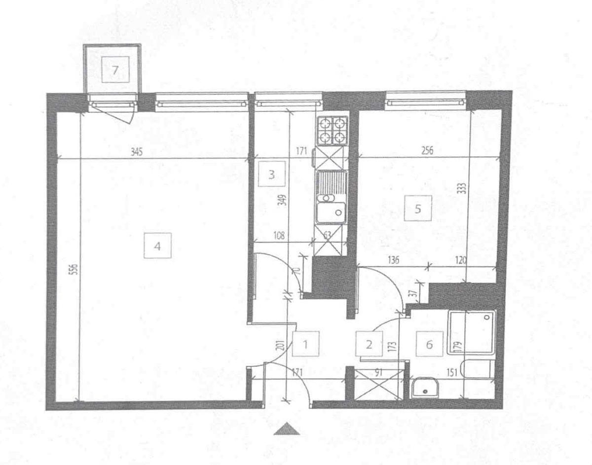 Mieszkanie 2 pokojowe na Sprzedaż
