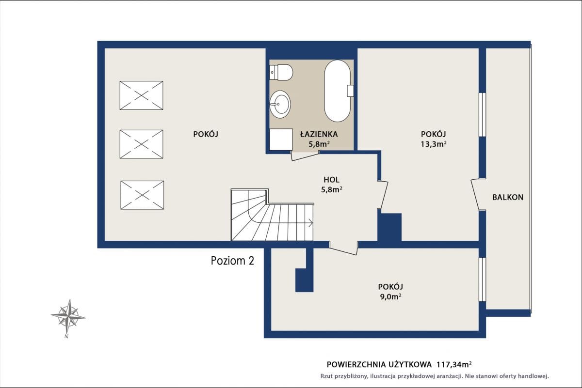Mieszkanie 5 pokojowe na Sprzedaż