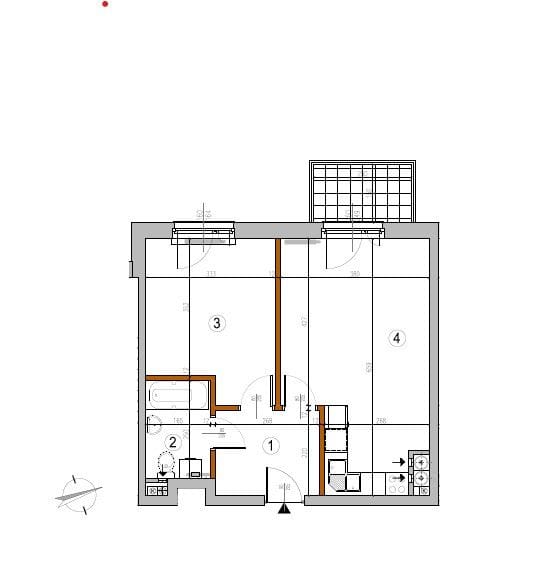Mieszkanie 2 pokojowe na Wynajem