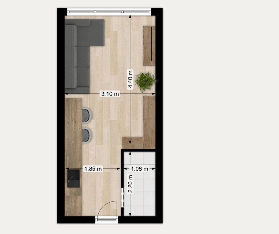 Mieszkanie 1 pokojowe na Sprzedaż