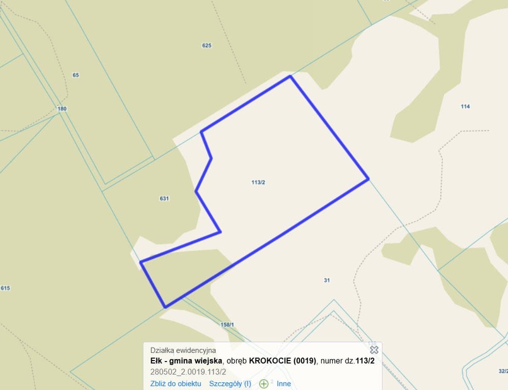 Działka  pokojowe na Sprzedaż