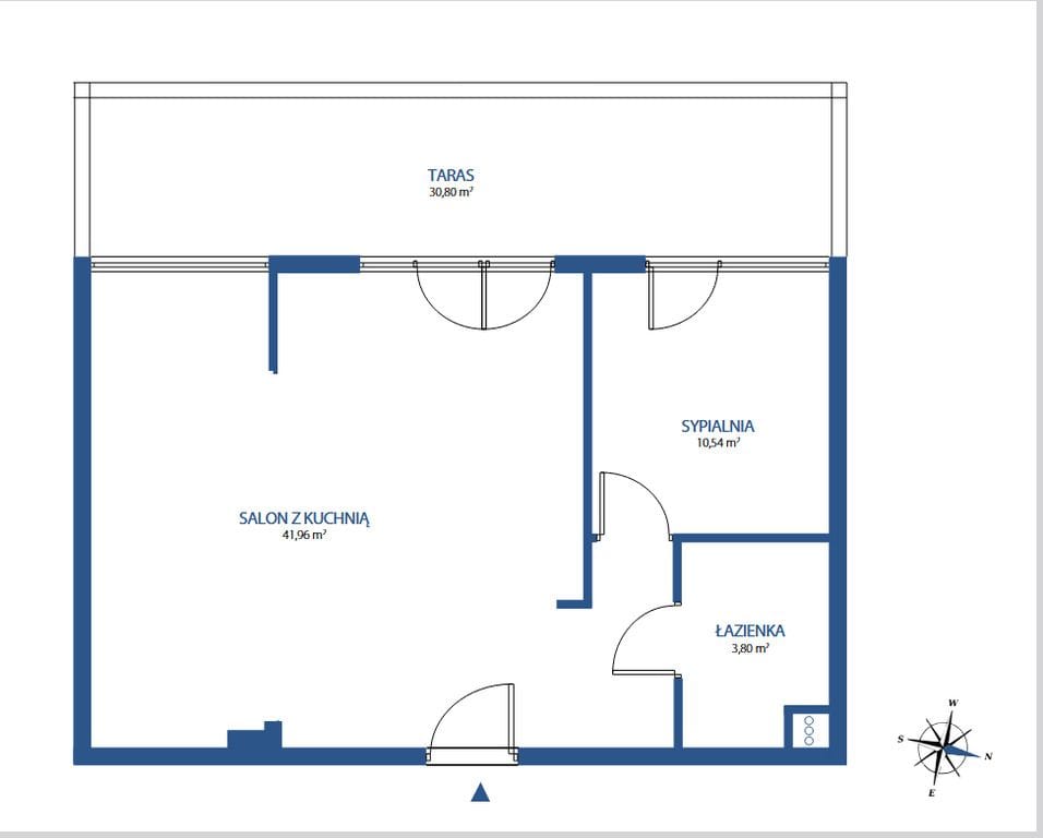 Mieszkanie 2 pokojowe na Sprzedaż