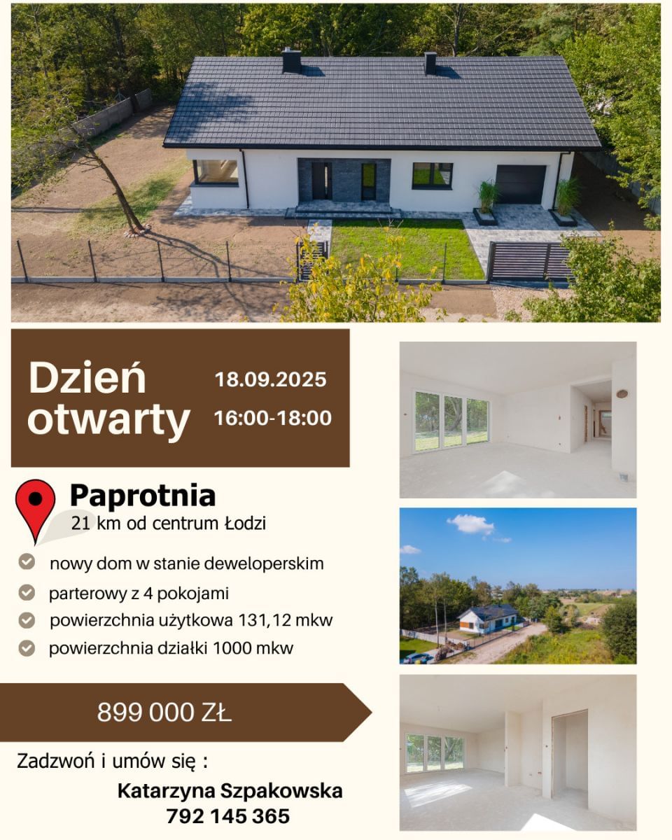 Dom 4 pokojowe na Sprzedaż