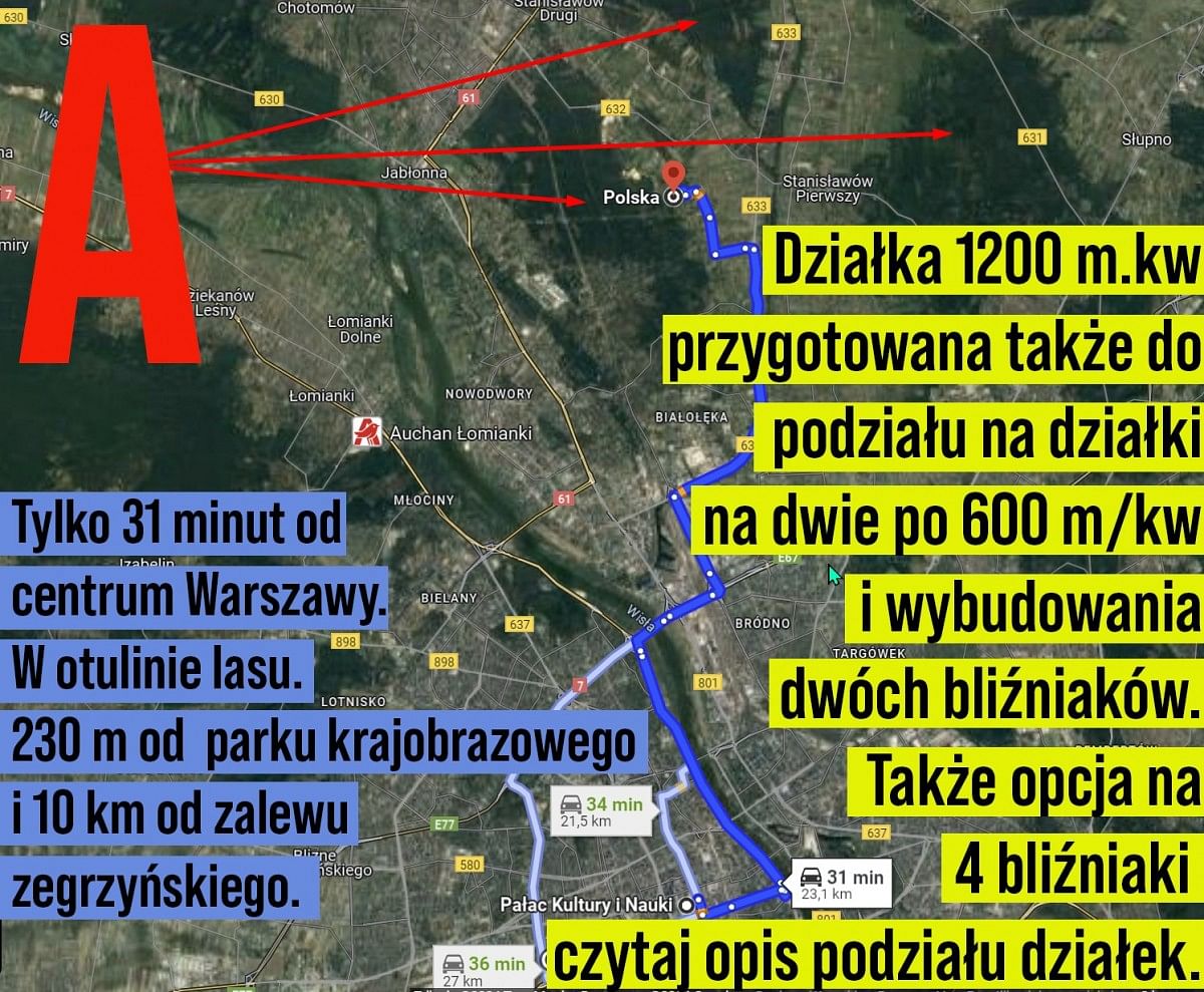 Działka  pokojowe na Sprzedaż