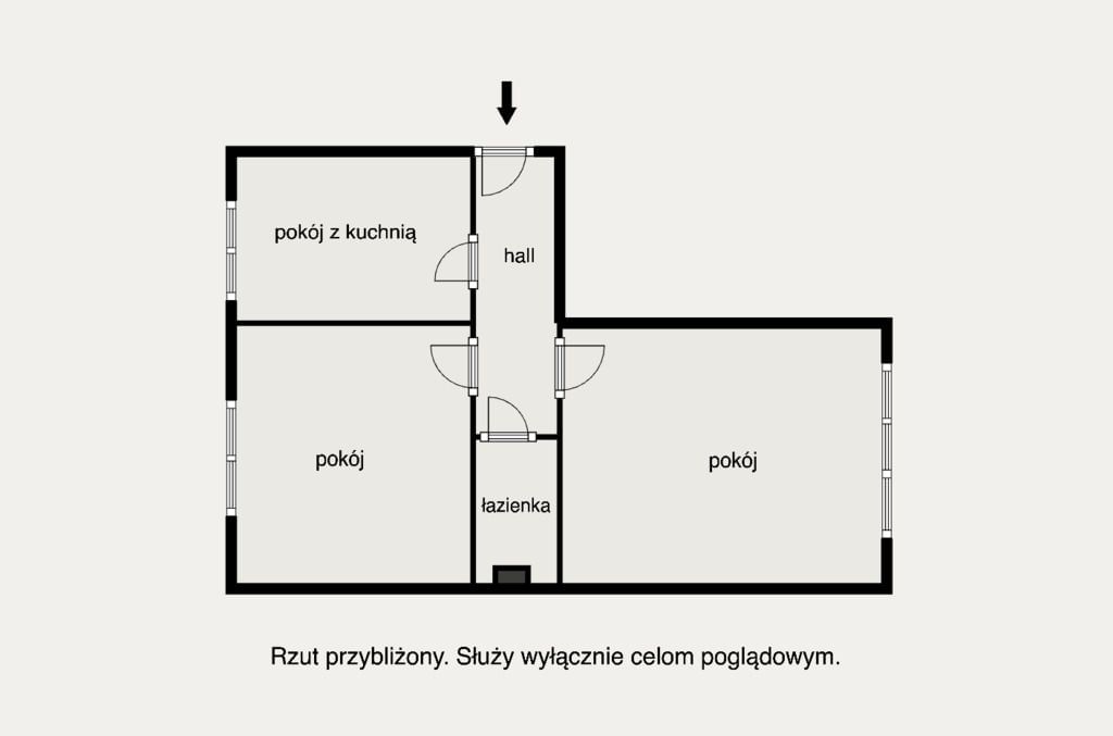 Mieszkanie 3 pokojowe na Sprzedaż