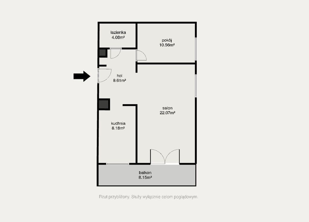 Mieszkanie 2 pokojowe na Sprzedaż