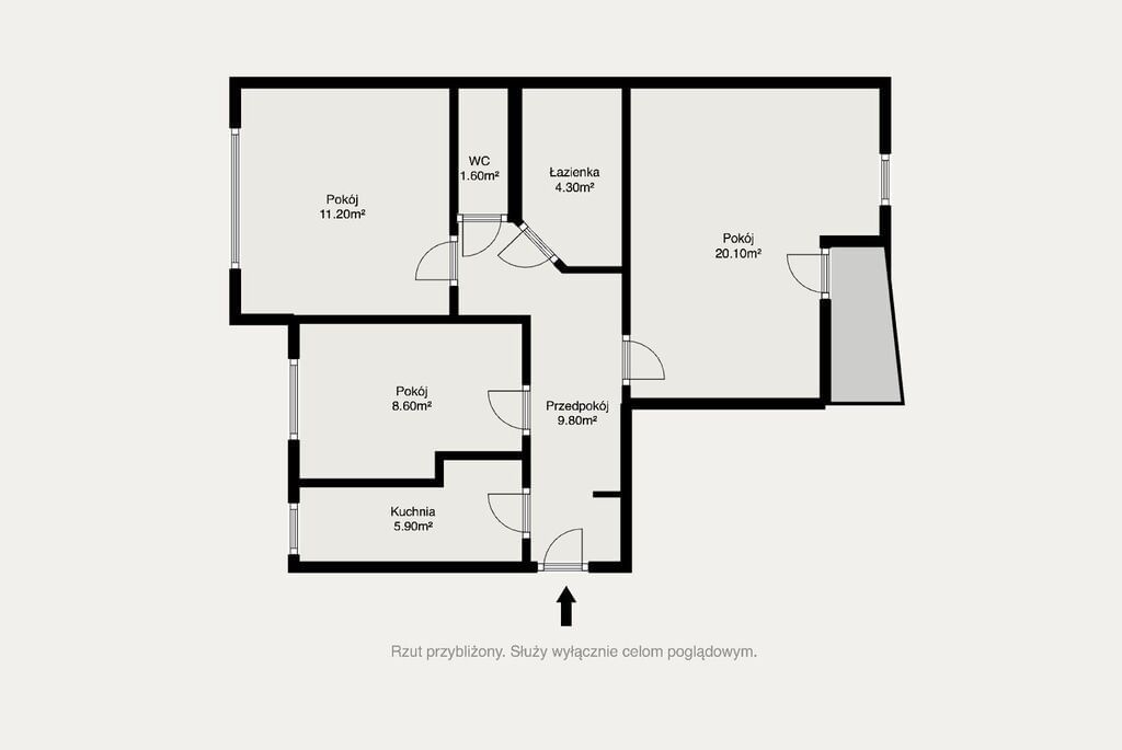 Mieszkanie 3 pokojowe na Sprzedaż