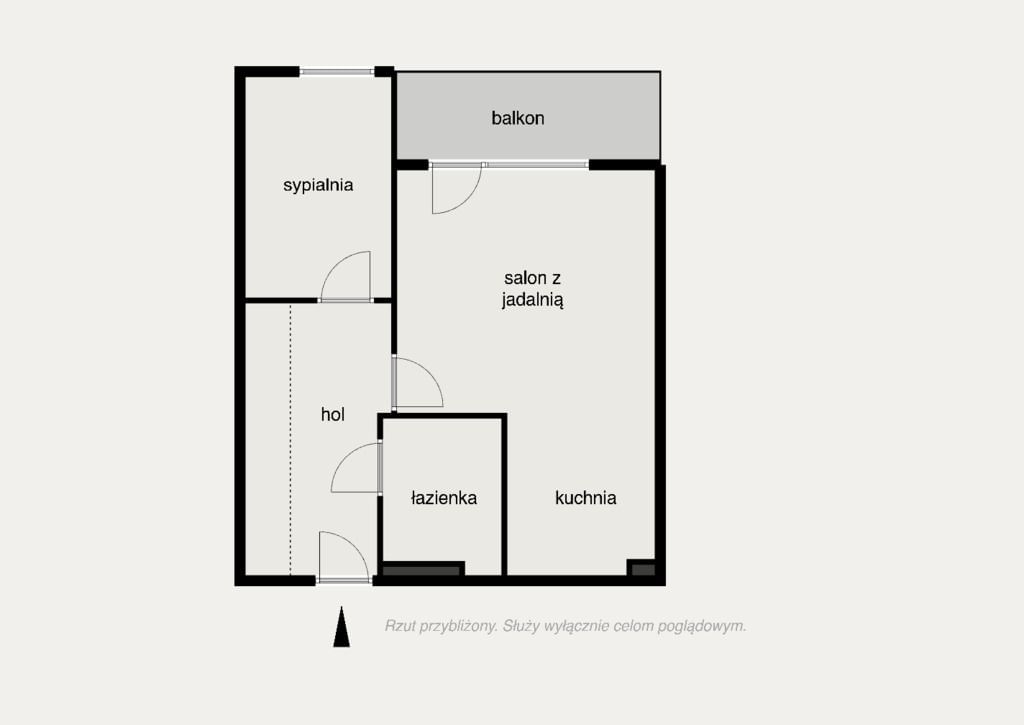 Mieszkanie 2 pokojowe na Sprzedaż