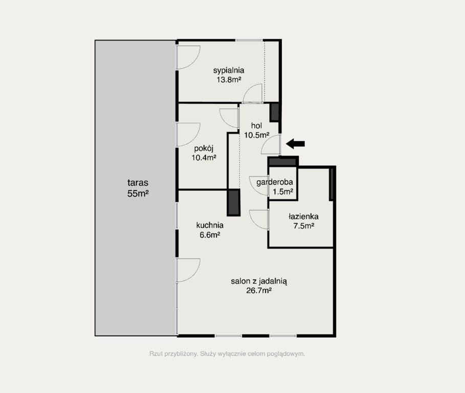 Mieszkanie 3 pokojowe na Sprzedaż