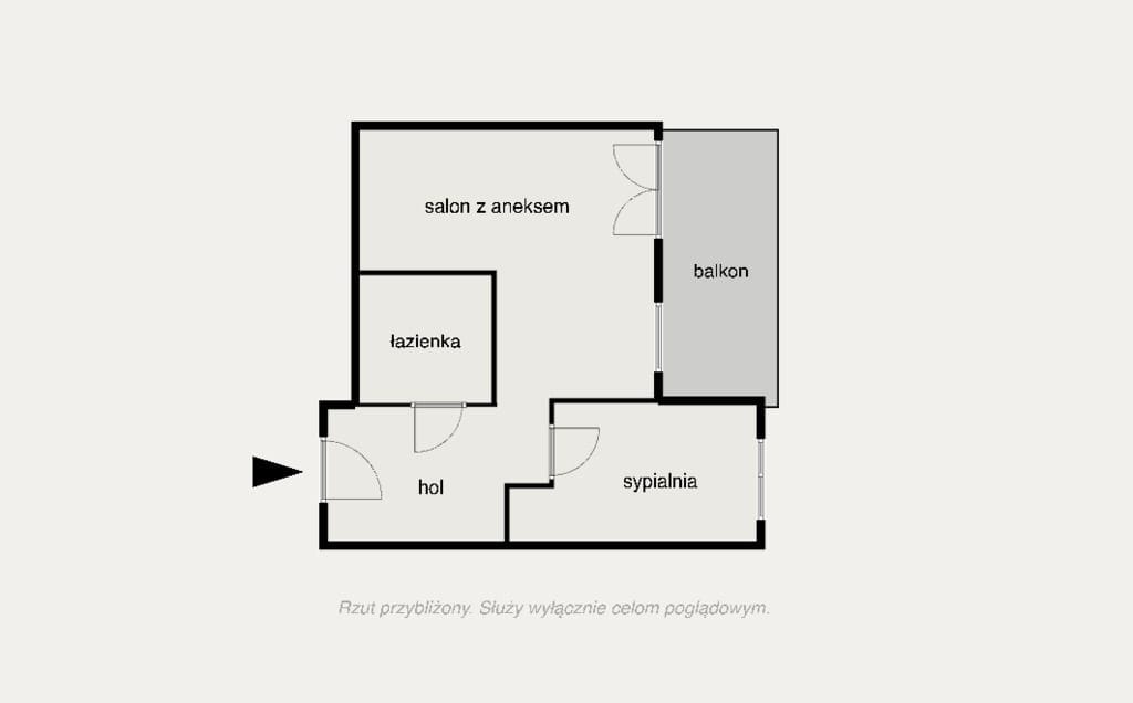 Mieszkanie 2 pokojowe na Sprzedaż