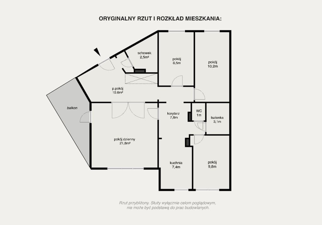 Mieszkanie 4 pokojowe na Sprzedaż