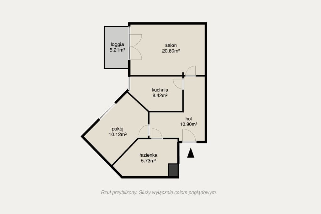 Mieszkanie 2 pokojowe na Sprzedaż