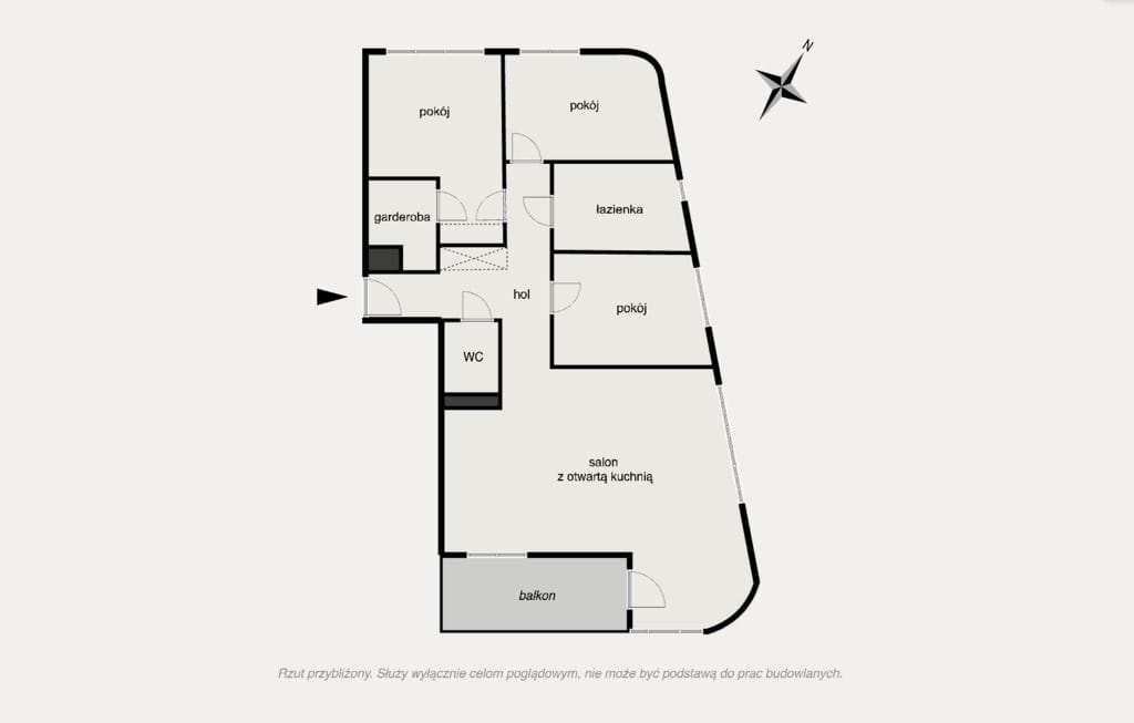 Mieszkanie 4 pokojowe na Sprzedaż