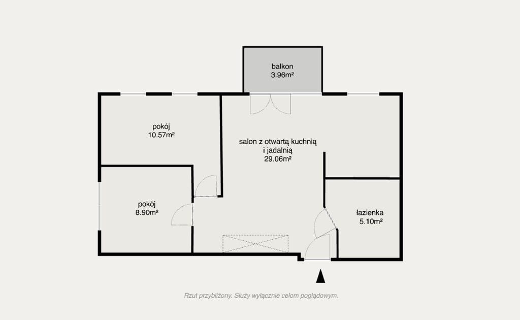 Mieszkanie 3 pokojowe na Sprzedaż