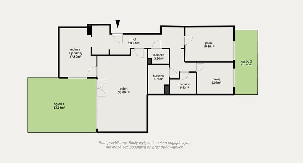 Mieszkanie 3 pokojowe na Sprzedaż