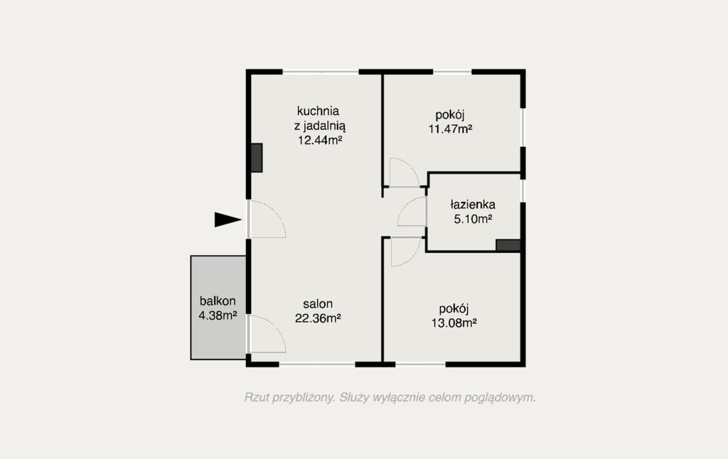 Mieszkanie 3 pokojowe na Sprzedaż
