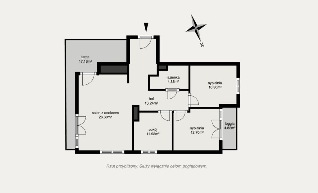 Mieszkanie 4 pokojowe na Sprzedaż