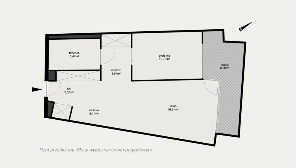Mieszkanie 2 pokojowe na Sprzedaż