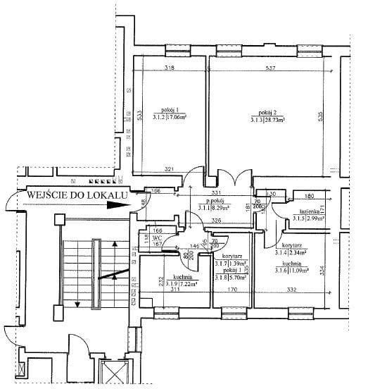 Mieszkanie 4 pokojowe na Sprzedaż